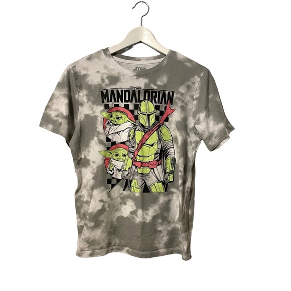 T-Shirt Star Wars The Mandalorian 'Je Suis L’enfant' Préféré - XL, Noir, Neuf Avec étiquette